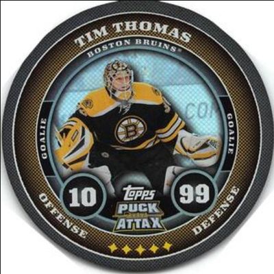 2009 Topps Puck Attax Black Foil
