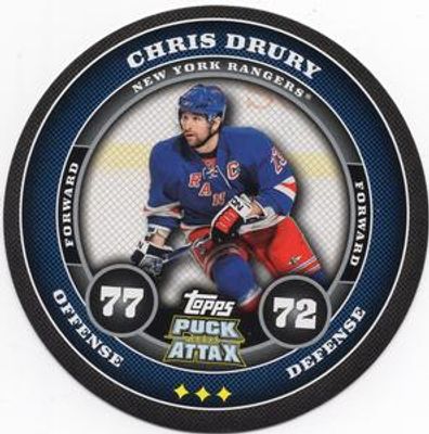 2009 Topps Puck Attax Base