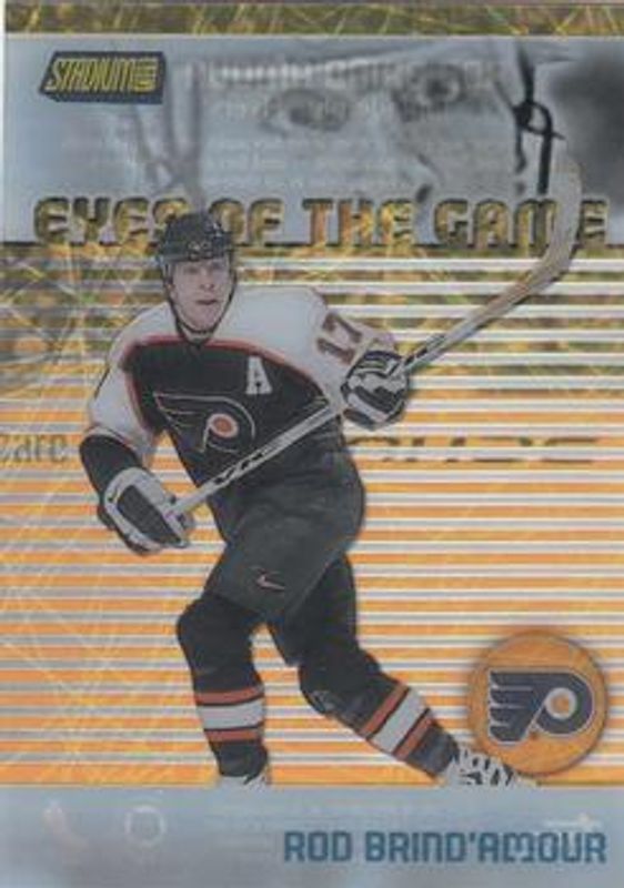 1999 Topps Stadium Club #EG10 Eyes of the Game