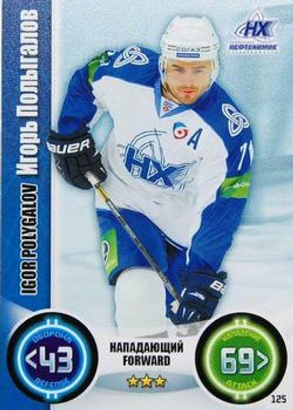 2013 Topps KHL Stars (Russian) #125 Base