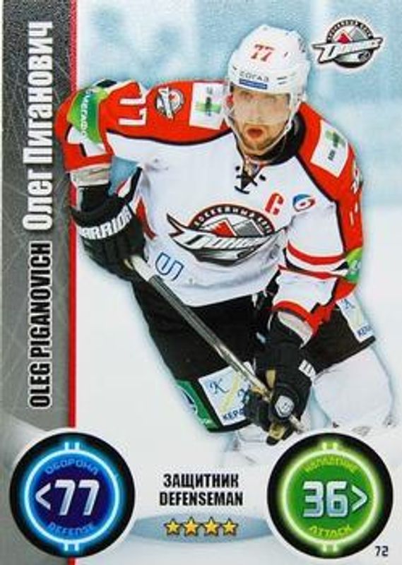 2013 Topps KHL Stars (Russian) #72 Base