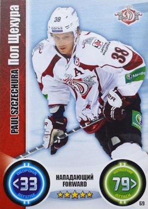 2013 Topps KHL Stars (Russian) #69 Base