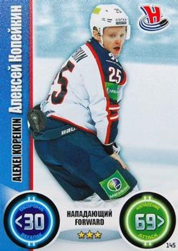 2013 Topps KHL Stars (Russian) #145 Base
