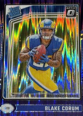 2024 Optic #208 Purple Shock