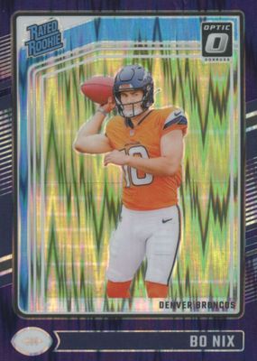 2024 Optic #209 Purple Shock