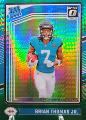2024 Optic #214 Green Hyper