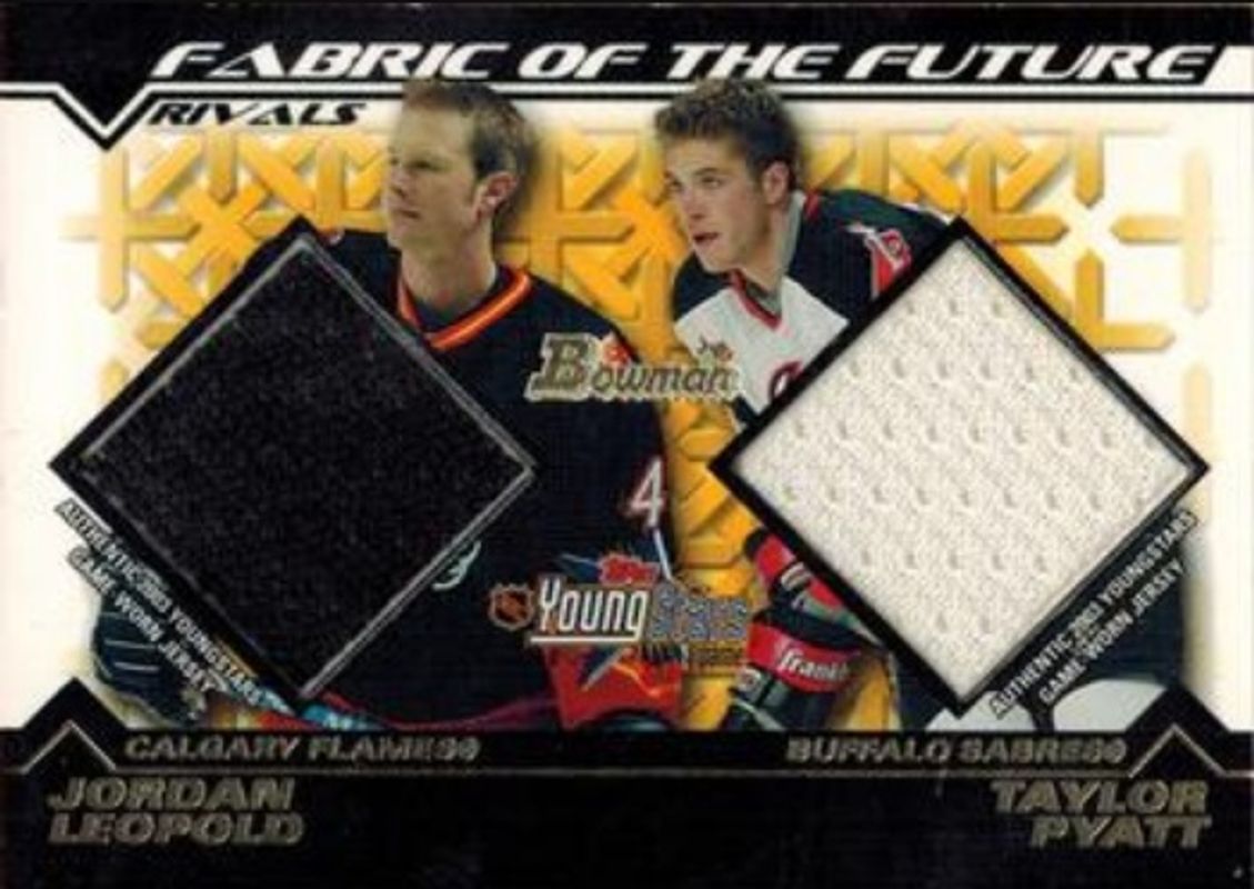 Jordan Leopold / Taylor Pyatt Hockey Cards Price Guide - Sports Card ...