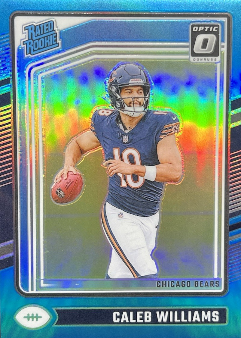 Caleb Williams 2024 Optic #201 Aqua /299 Price Guide - Sports Card