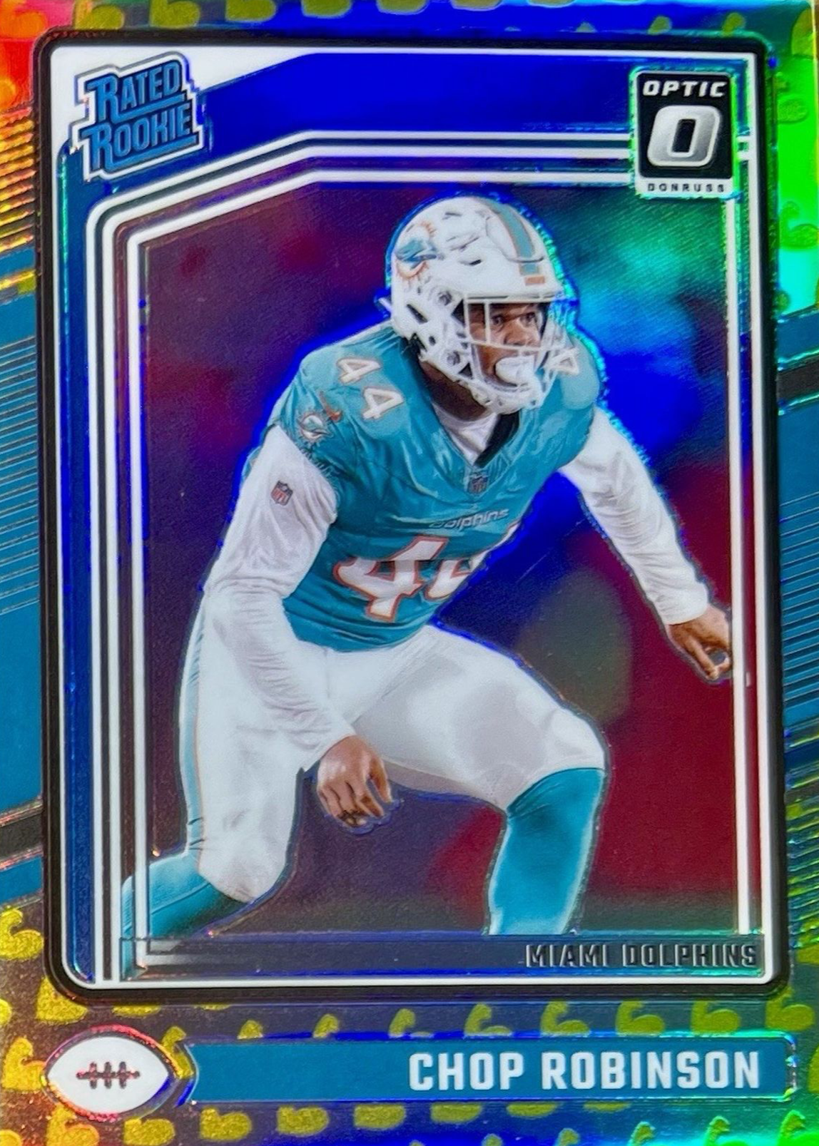 Chop Robinson 2024 Optic #219 Flex /149 Price Guide - Sports Card Investor