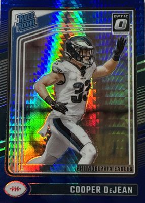 2024 Optic #221 Blue Hyper