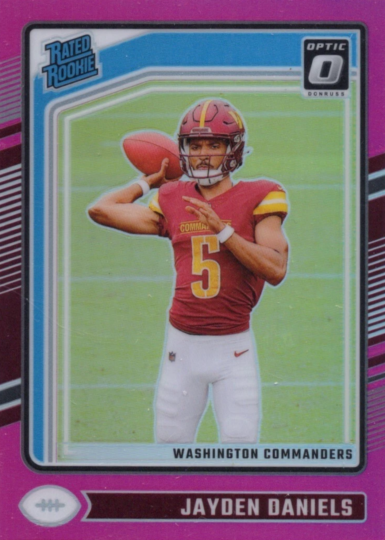 Jayden Daniels 2024 Optic #248 Pink Price Guide - Sports
