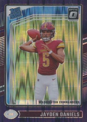 2024 Optic #248 Purple Shock