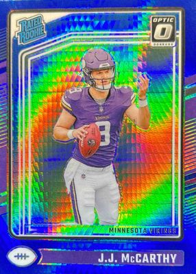 2024 Optic #235 Blue Hyper