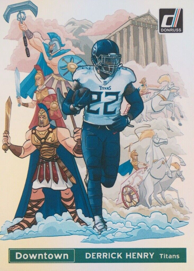 Derrick Henry 2021 Donruss #DT-19 Downtown /(SSP) Price