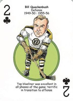 2013 Hero Decks Boston Bruins #2♣ Base