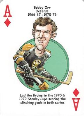2013 Hero Decks Boston Bruins #A♦ Base