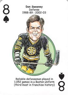 2013 Hero Decks Boston Bruins #8♠ Base
