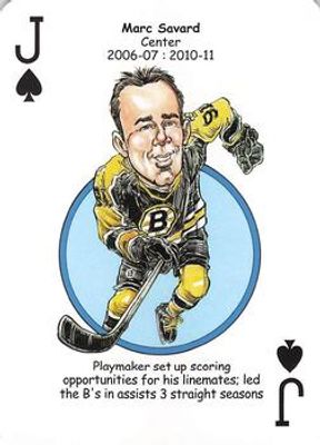 2013 Hero Decks Boston Bruins #J♠ Base