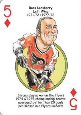 2010 Hero Decks Philadelphia Flyers #5♦ Base