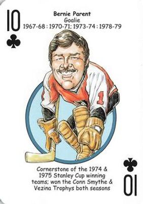 2010 Hero Decks Philadelphia Flyers #10♣ Base