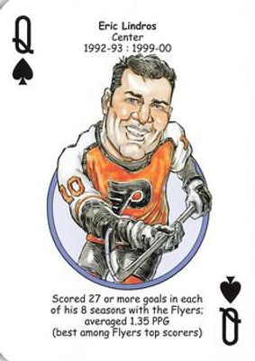 2010 Hero Decks Philadelphia Flyers #Q♠ Base