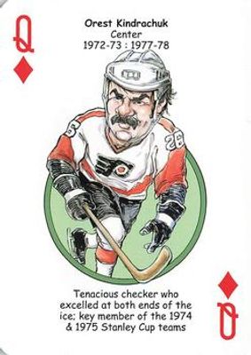 2010 Hero Decks Philadelphia Flyers #Q♦ Base
