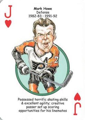 2010 Hero Decks Philadelphia Flyers #J♥ Base