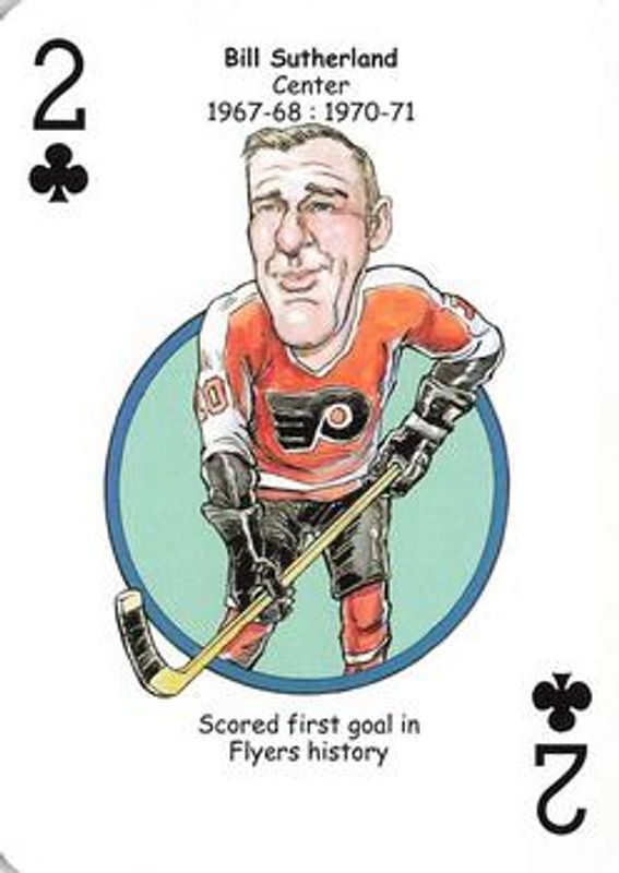 2010 Hero Decks Philadelphia Flyers #2♣ Base