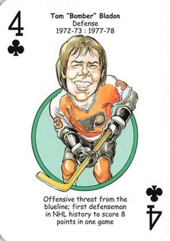 2010 Hero Decks Philadelphia Flyers #4♣ Base