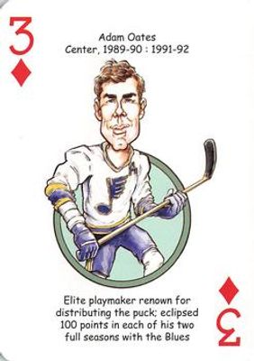2019 Hero Decks St. Louis Blues #3♦ Base