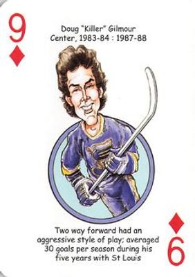 2019 Hero Decks St. Louis Blues #9♦ Base