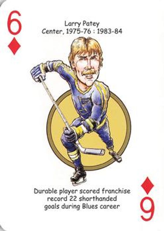 2019 Hero Decks St. Louis Blues #6♦ Base
