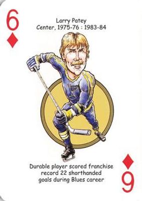 2019 Hero Decks St. Louis Blues #6♦ Base