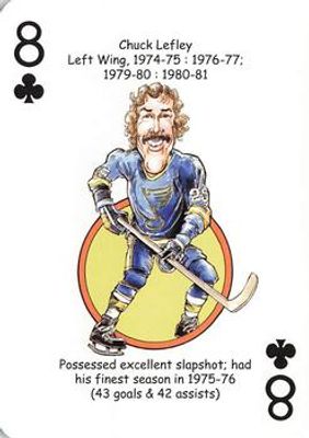 2019 Hero Decks St. Louis Blues #8♣ Base