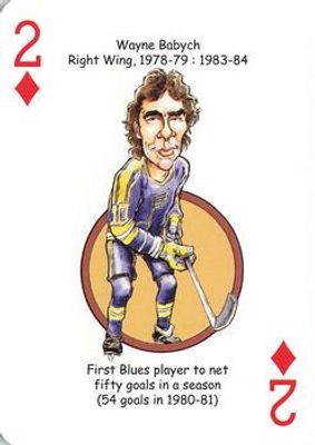 2019 Hero Decks St. Louis Blues #2♦ Base