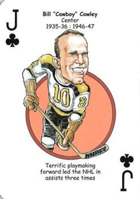 2018 Hero Decks Boston Bruins #J♣ Base