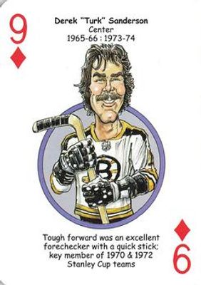 2018 Hero Decks Boston Bruins #9♦ Base