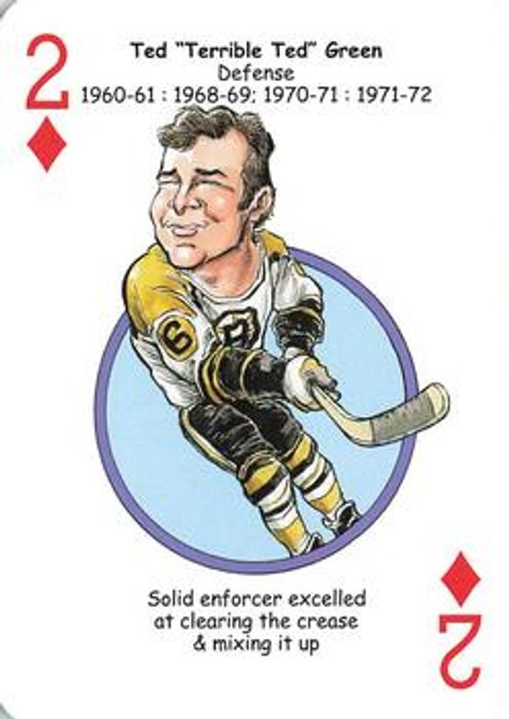 2018 Hero Decks Boston Bruins #2♦ Base
