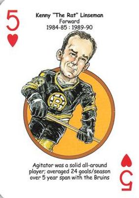 2018 Hero Decks Boston Bruins #5♥ Base