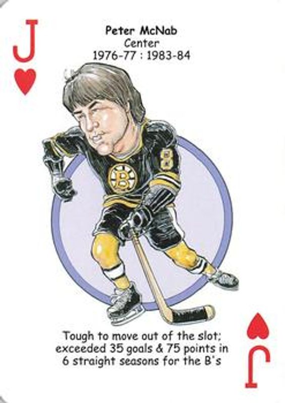 2018 Hero Decks Boston Bruins #J♥ Base
