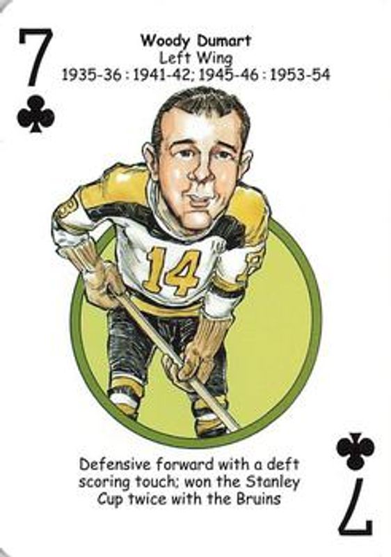 2018 Hero Decks Boston Bruins #7♣ Base
