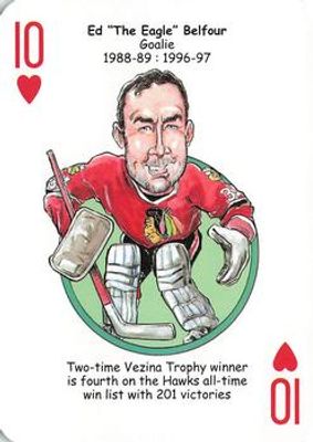 2017 Hero Decks Chicago Blackhawks #10♥ Base