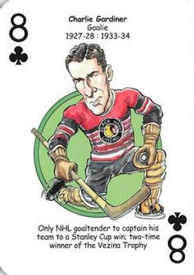 2017 Hero Decks Chicago Blackhawks #8♣ Base