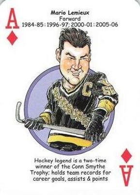 2017 Hero Decks Pittsburgh Penguins #A♦ Base