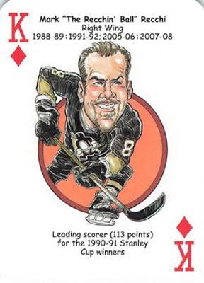 2017 Hero Decks Pittsburgh Penguins #K♦ Base