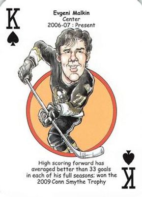 2017 Hero Decks Pittsburgh Penguins #K♠ Base