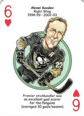 2017 Hero Decks Pittsburgh Penguins #6♥ Base