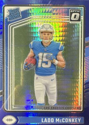 2024 Optic #266 Blue Hyper