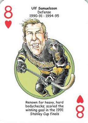 2017 Hero Decks Pittsburgh Penguins #8♥ Base