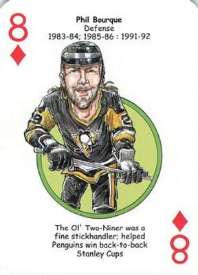 2017 Hero Decks Pittsburgh Penguins #8♦ Base